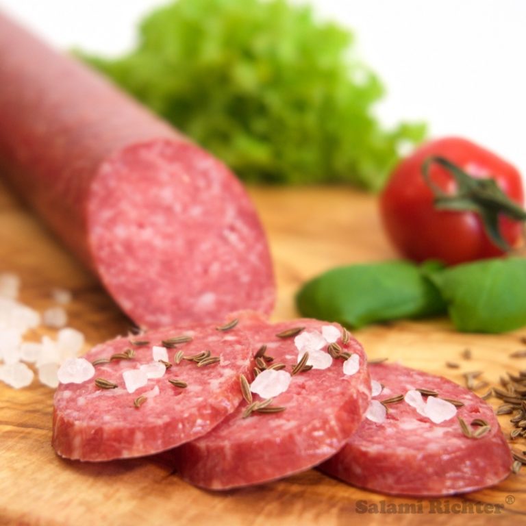 Schwarzbier Salami Salami Richter