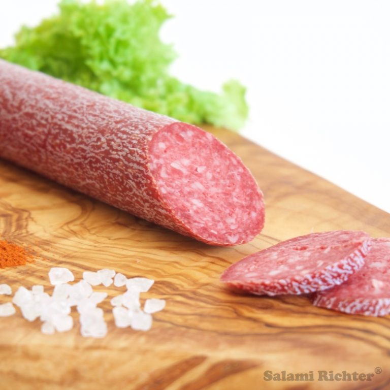 Weiße Edelsalami Salami Richter