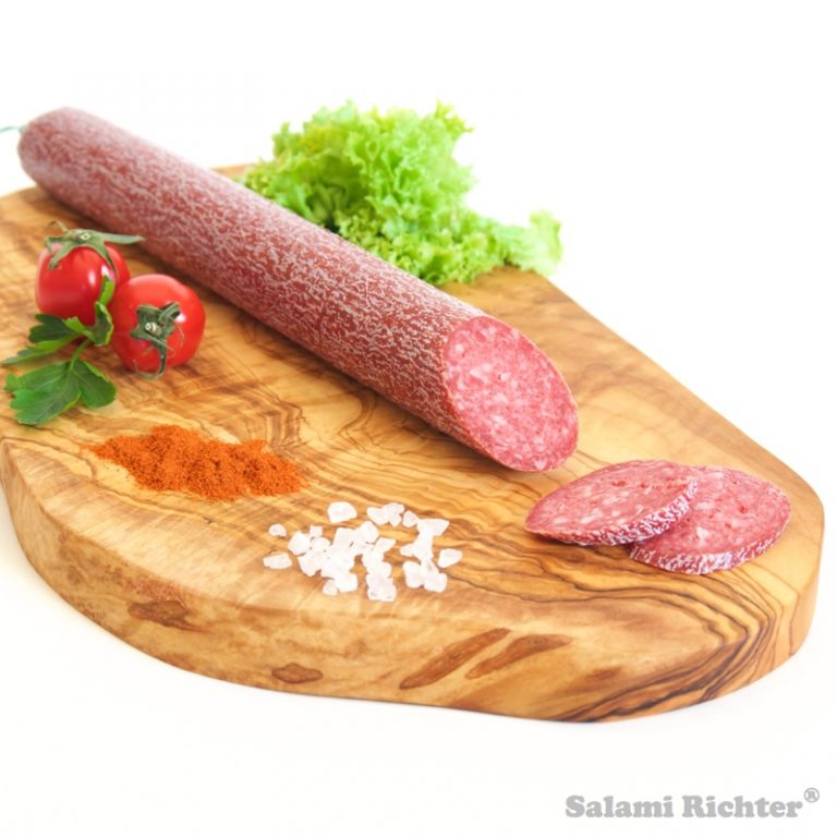 Weiße Edelsalami Salami Richter